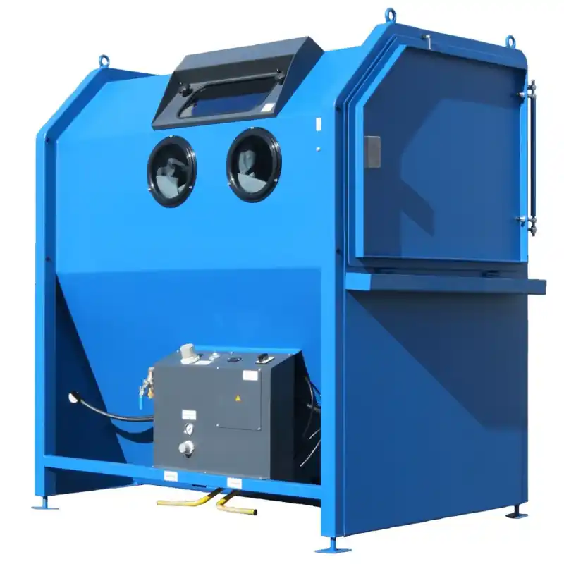 Cabine de sablage industrielle large à dépression, 400kg de charge Uniworks DF 1500 Marque